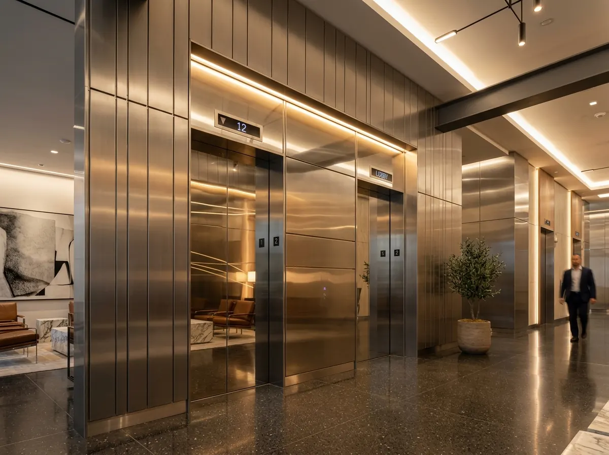 Lobby SS Cladding