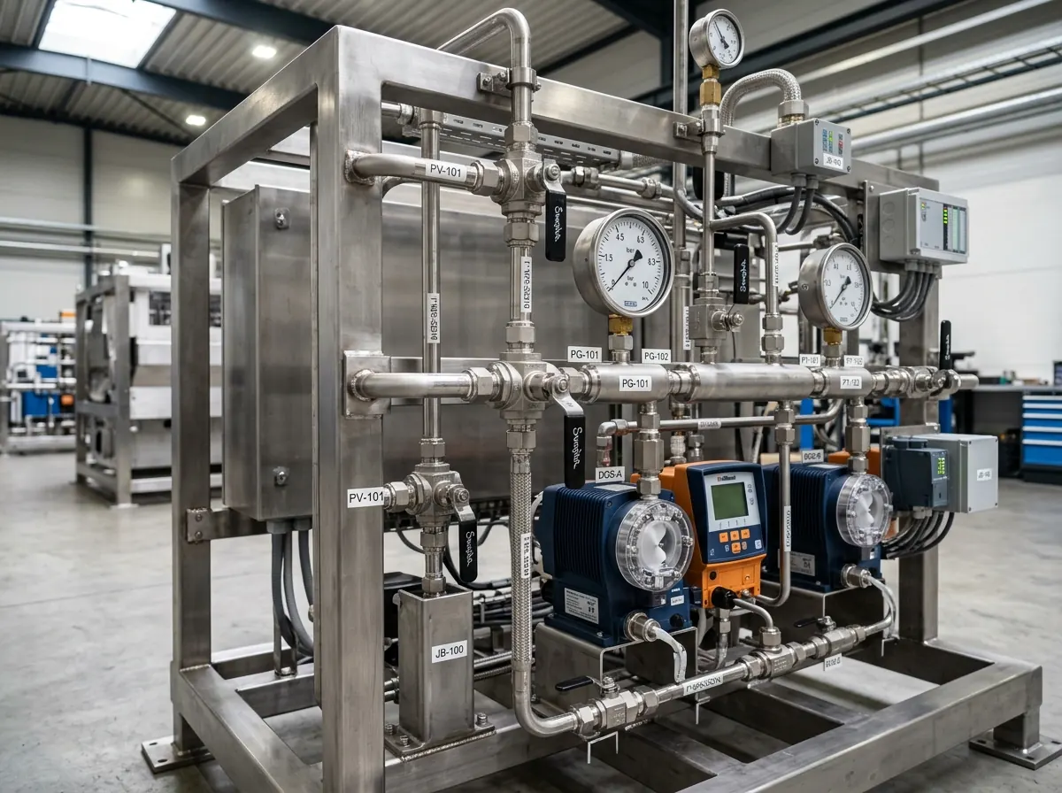 Stainless Steel Skid Fabrication