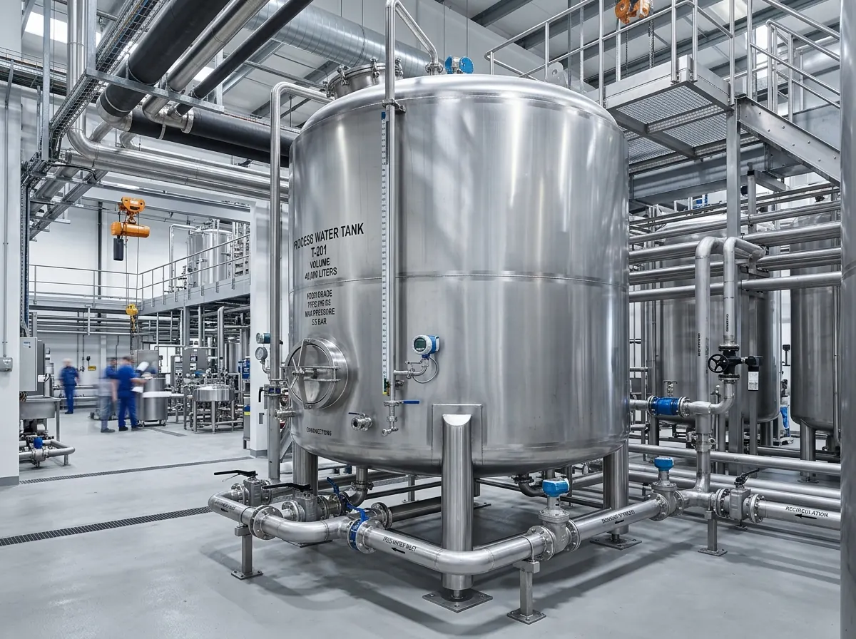Industrial SS Water Tanks